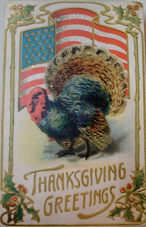 Patriotic Thanksgiving Card
