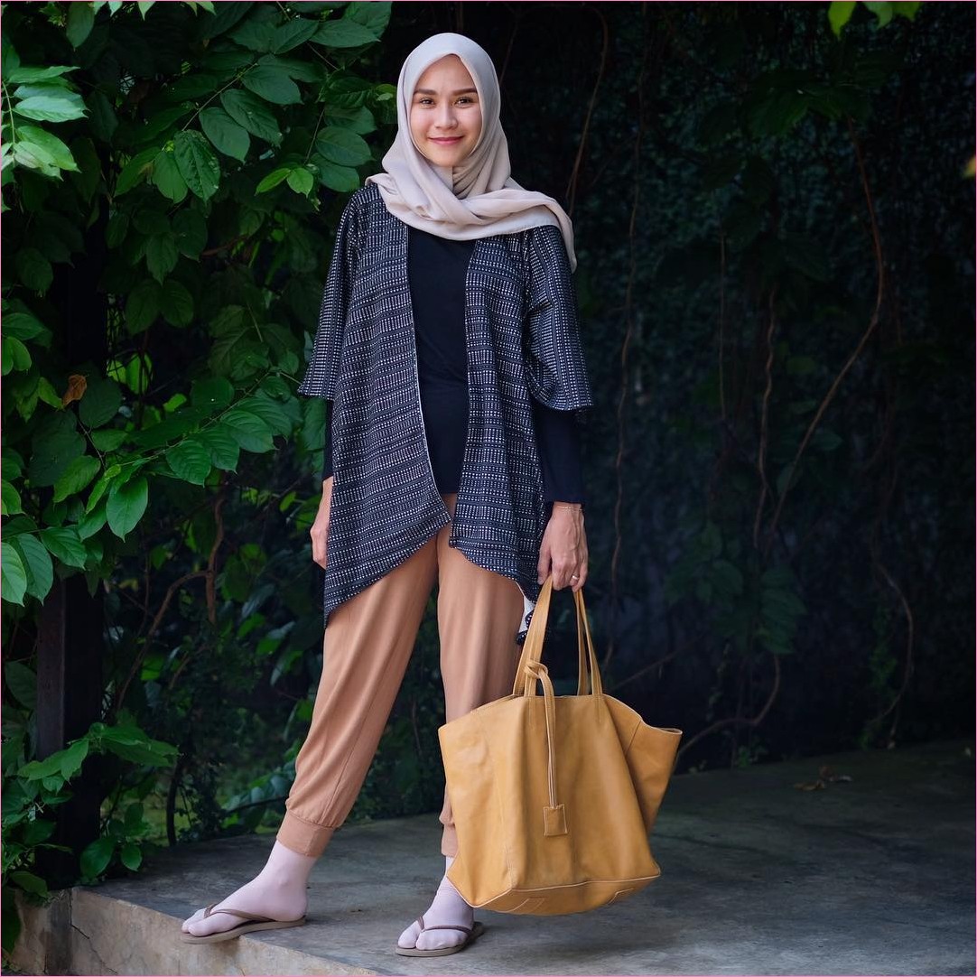 Ootd Baju Rajut Hijab Model Hijab Terbaru