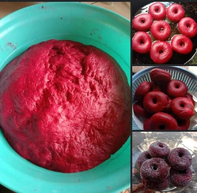 Resepi Donut Red Velvet Viral