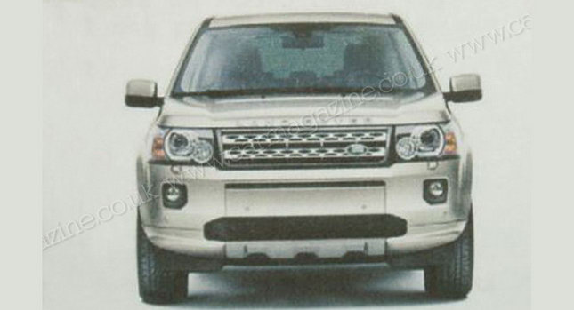 2011 Land Rover Freelander Facelift Leaked from side to side  Brochure Shots? 