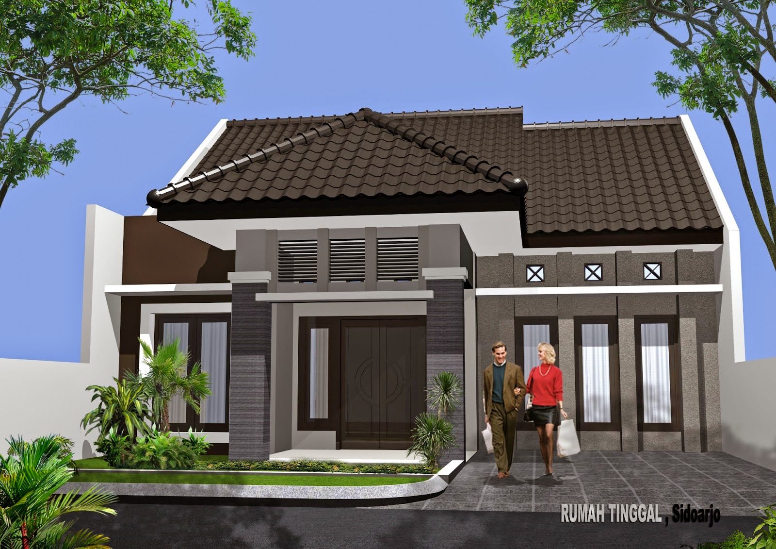 50 Model Atap Rumah  Minimalis  Yang Cantik Nan Menawan 