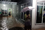 Akibat Derasnya Hujan, Puluhan Rumah di Desa Pasar Baru Kedondong Terendem Banjir