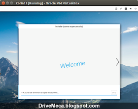 DriveMeca instalando Zorin OS 11 Core paso a paso
