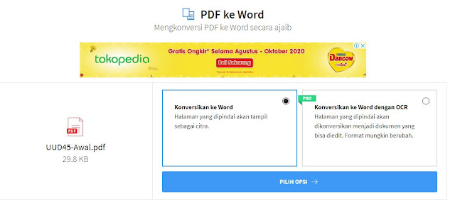  Cara Mengubah Dokumen PDF ke Word secara Online  Cara Mengubah Dokumen PDF ke Word secara Online