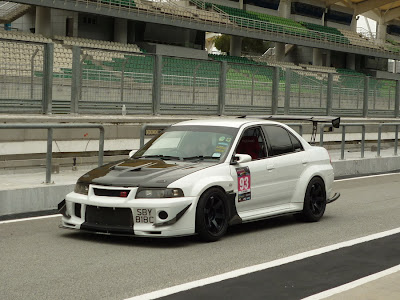 Time To Attack Sepang Modified widebody Lancer Evolution VI