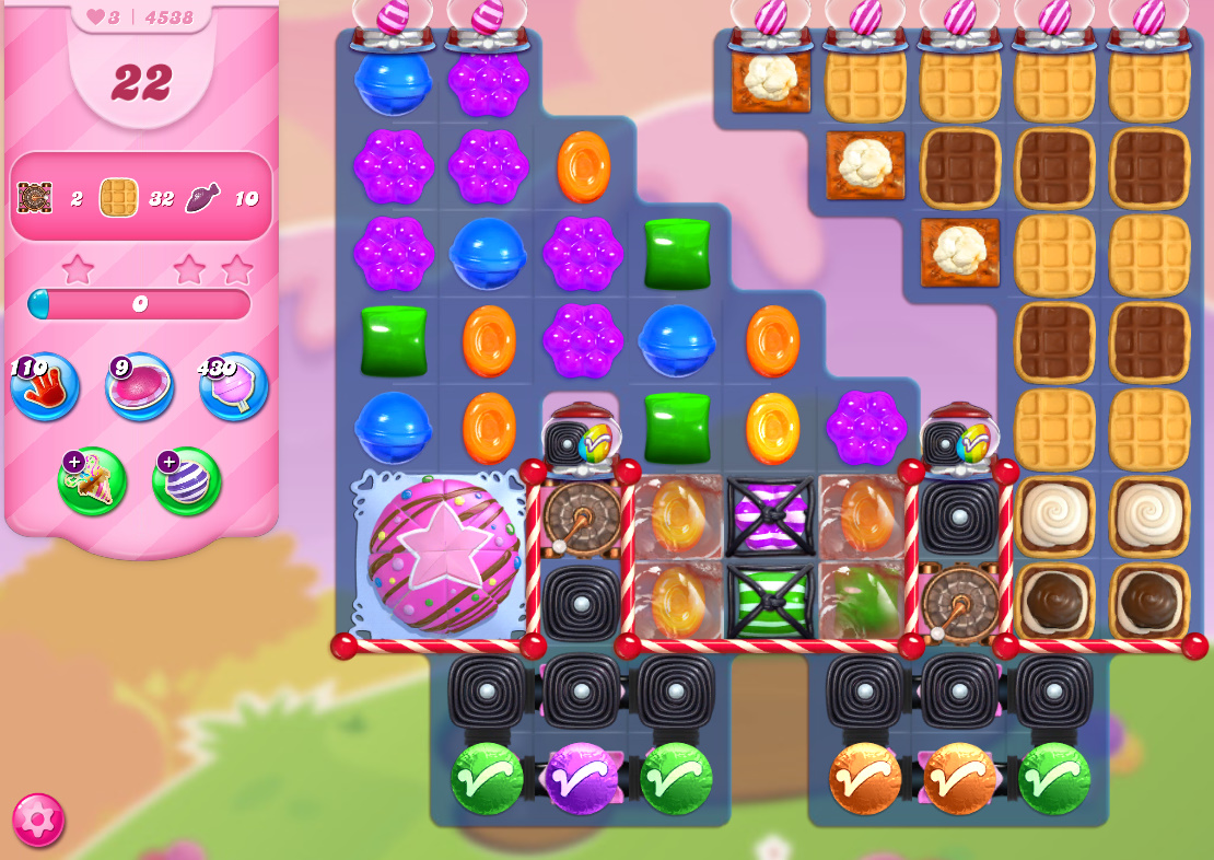 Candy Crush Saga level 4538