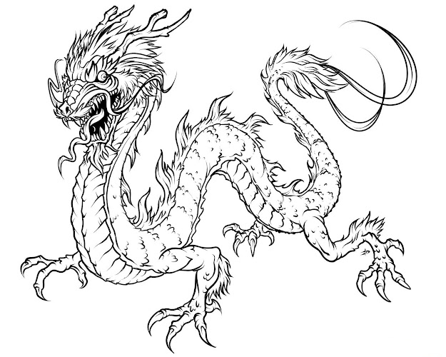 Fanacy Printable Coloring Pages For Adults  Free Printable Dragon Coloring  Pages For Kids
