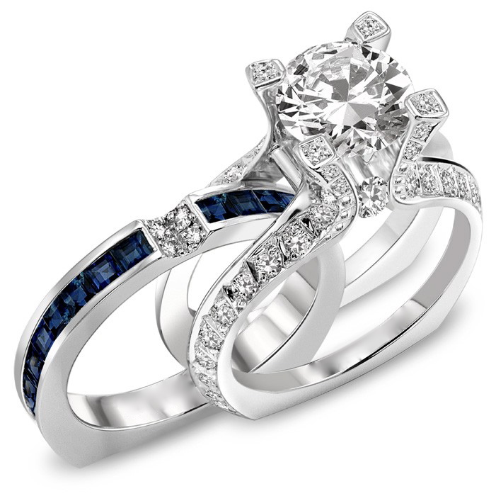 Gemstone Engagement Ring