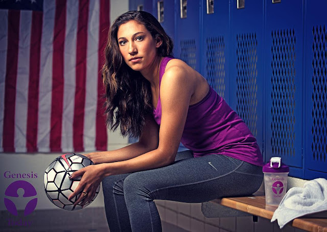 Sexy football: Christen Press