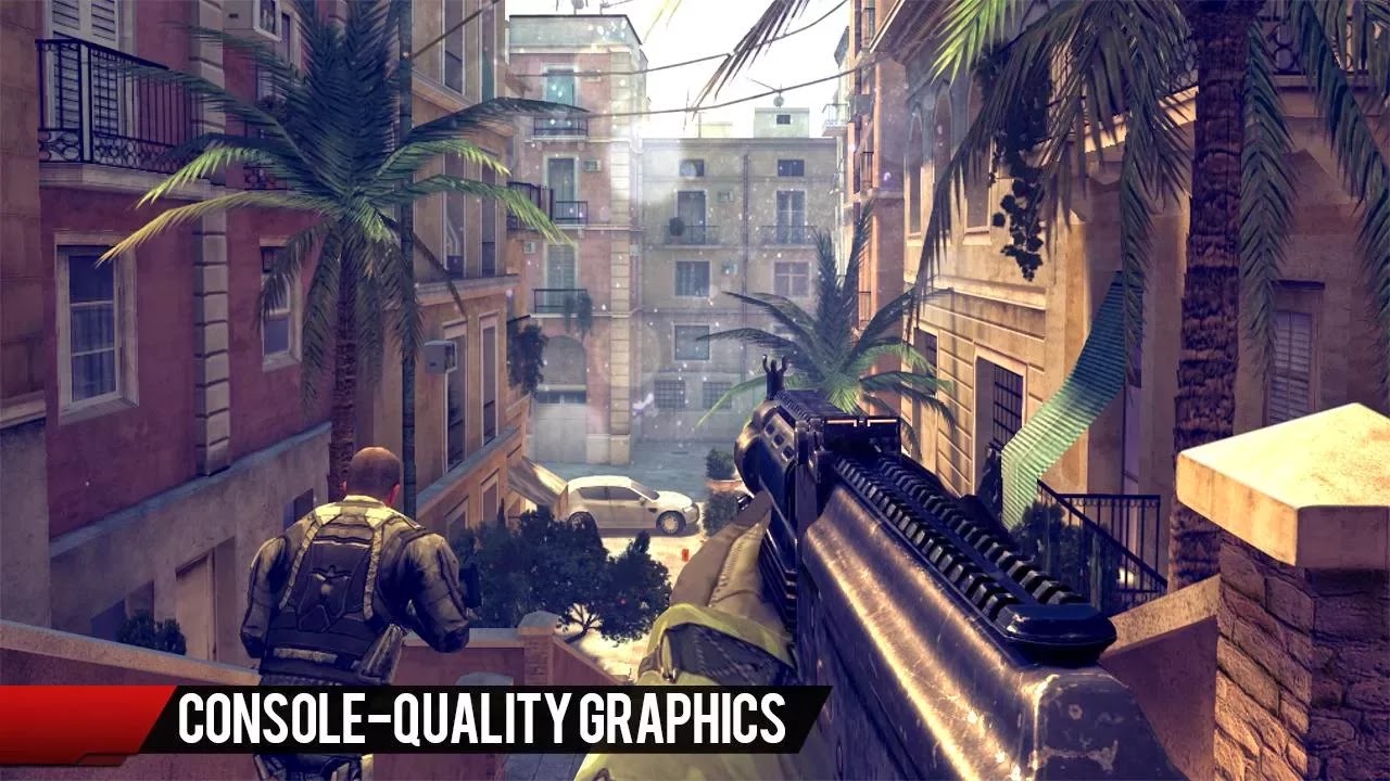 Modern Combat 4 Zero Hour v1.1.6 Apk+Data Free Download