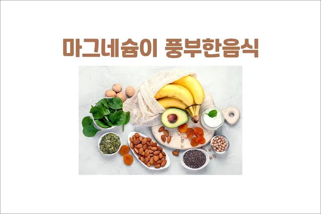 마그네슘이-풍부한음식-마그네슘-음식으로-대처할수있을까