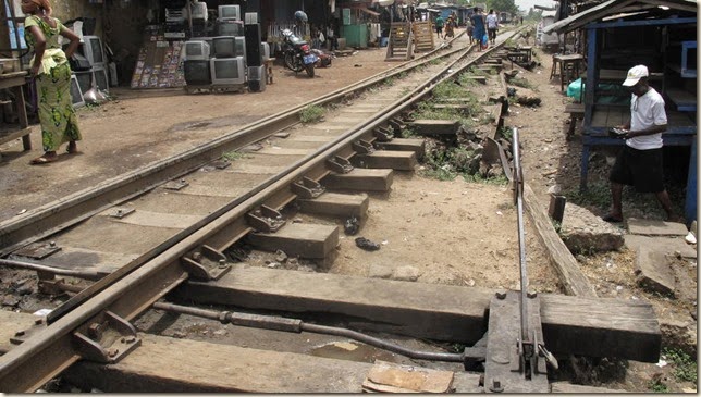 Nsawam Train Track Switcher