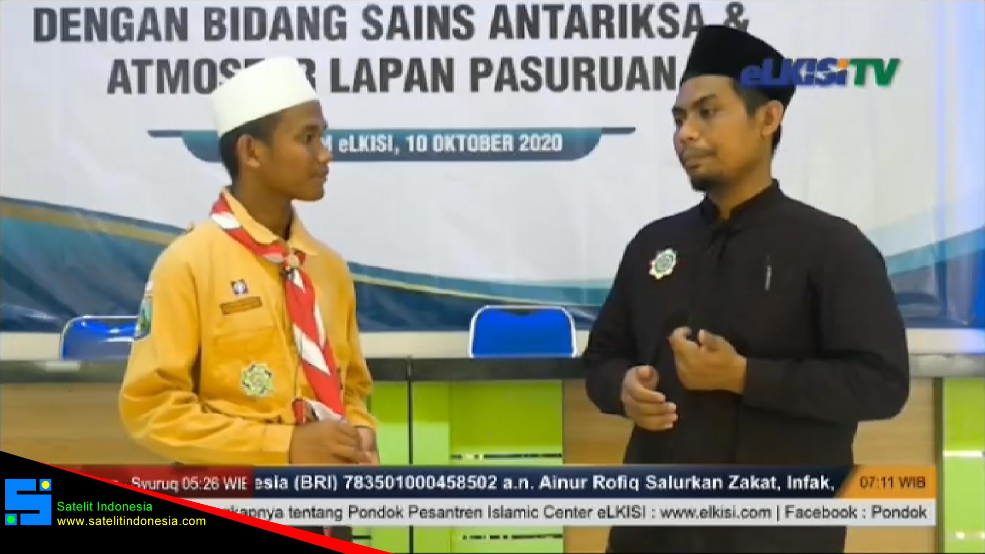 Frekuensi siaran eLKISI TV di satelit Telkom 4 Terbaru