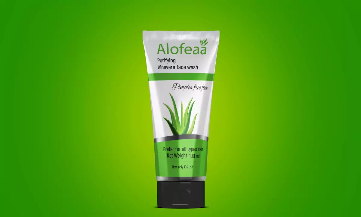 Download Product Packaging Design - Face Wash Tube - Photoshop Tutorial