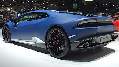 Lamborghini Huracan Avio special edition left side rear view