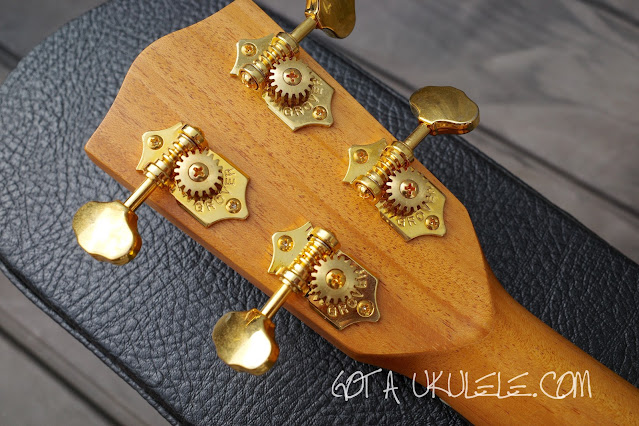 Pono Master Series AT C MS Tenor Ukulele tuners