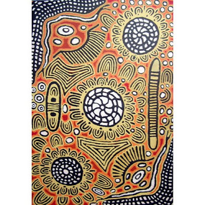 New Body Painting Tattoo Design: Aboriginal Art Culture