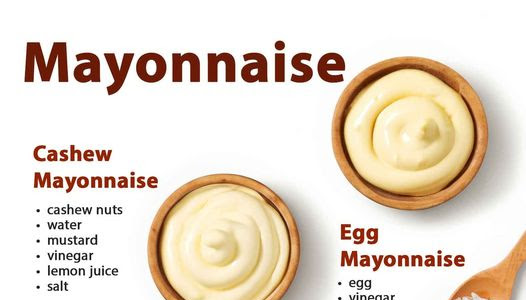 6 Thick and creamy Mayonnaise Recipe with vegan variations