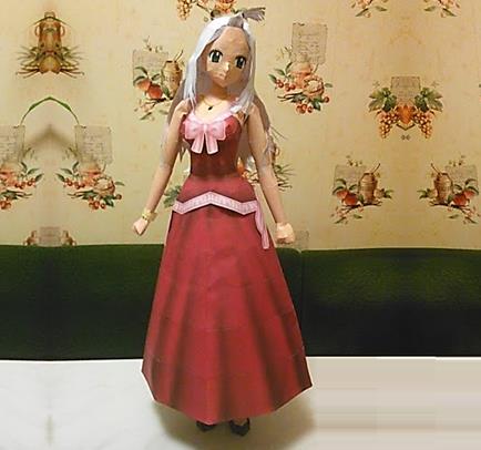 PAPERMAU: Fairy Tail - Mirajane.papercraft.Doll.via.papermau.02
