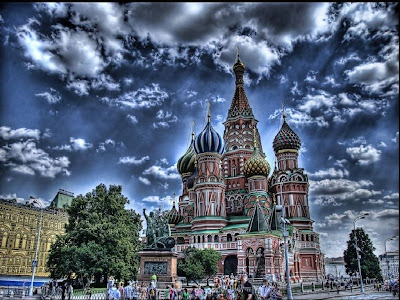 St Basil's Cathedral,Moscov