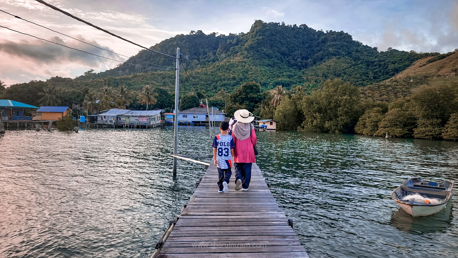 Perkampungan Air Tanjung Perapat, Semporna,  Sabah