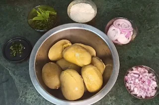 हिमाचली डिश खट्टा मीठा कच्चे आम का माहनी |Himachali Mani Recipe in Hindi, mouth-watering recipes for hungry kids