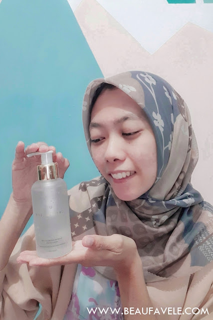 Pemakaian Wardah Crystallure Micellar di kulit kering sensitif dan berjerawat