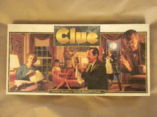 Clue Board Game: 1992 Version