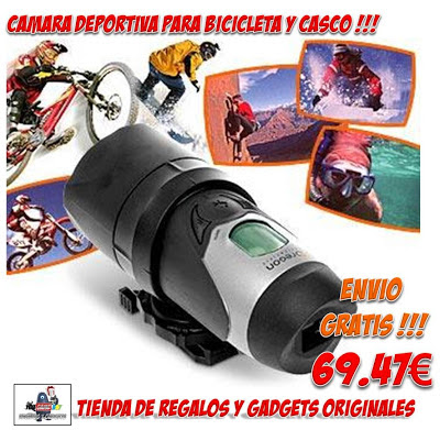 CAMARA HD PARA DEPORTES EXTREMOS