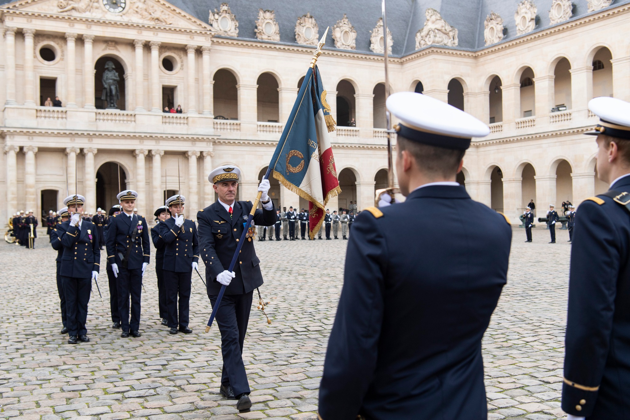 LE BOURGET – CÉRÉMONIE D'HOMMAGE AU COMMANDANT ANTOINE DE SAINT EXUPÉRY