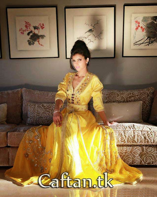 caftan-marocaine-agréable-de-tendance  