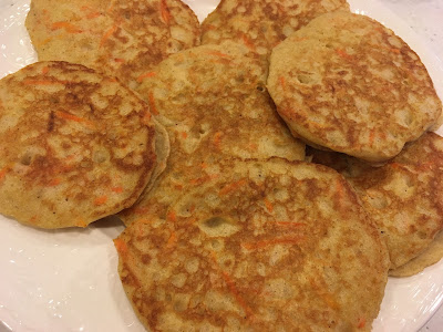 GF Carrot Cake Pancakes