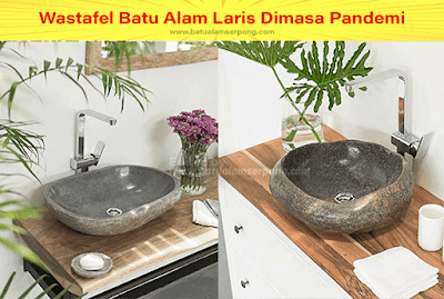 wastafel batu alam harga