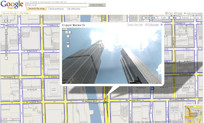 Sears Tower - StreetView - Now Look Up