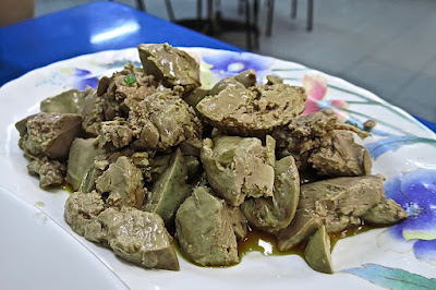 Kampong Chicken Eating House, chicken livers