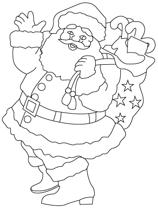 Santa Claus Drawing