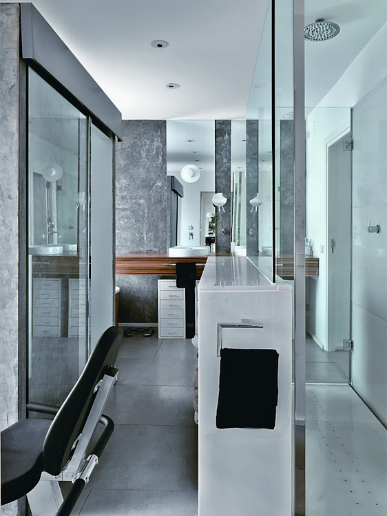 Futuristic Bathroom Design Idea