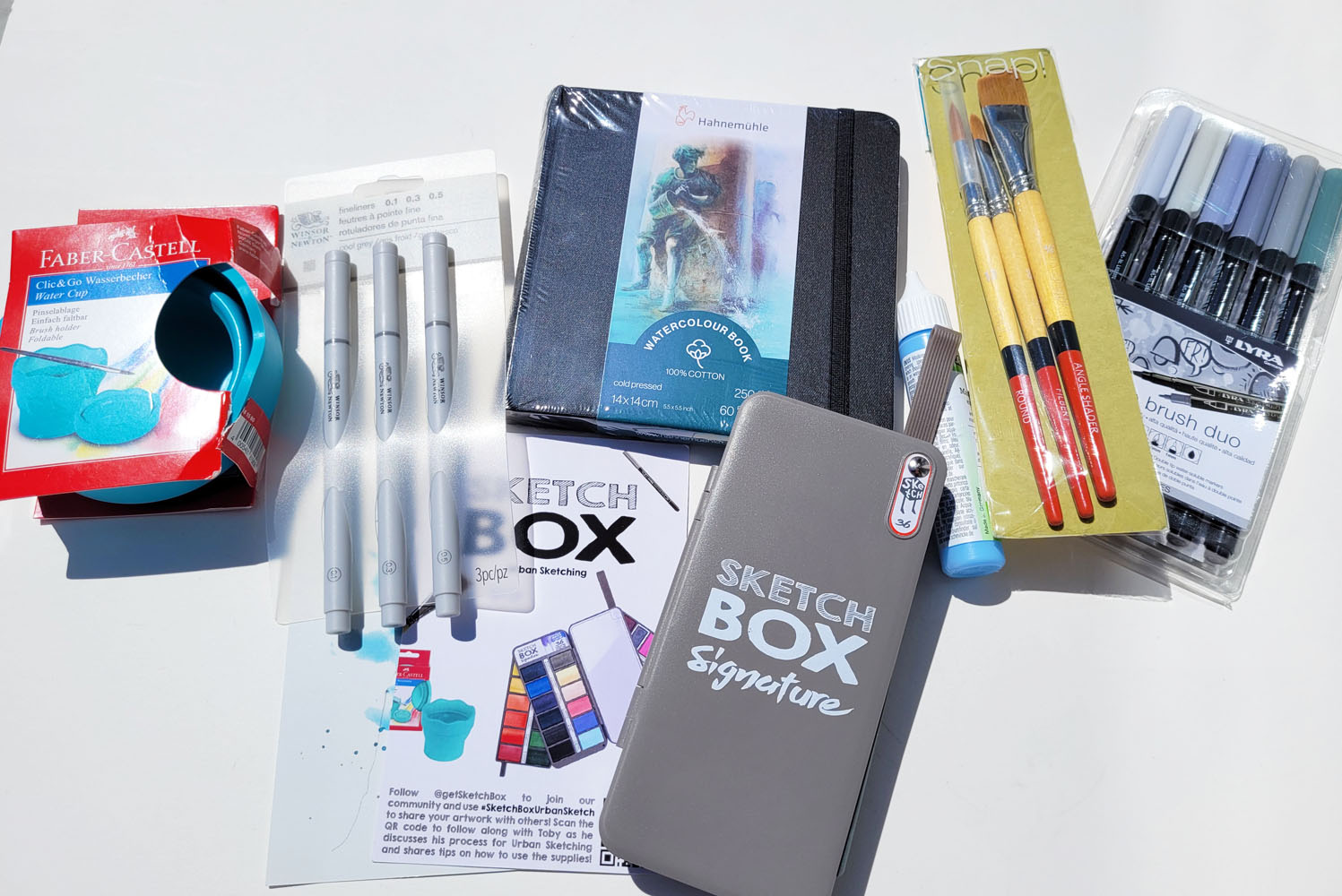 Fueled by Clouds & Coffee: Review: SketchBox Urban Sketching