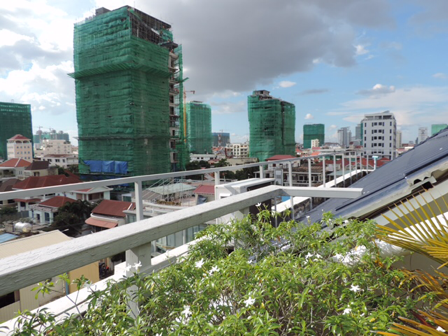 Phnom Penh skyline