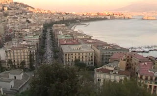 Imagen panorámica de Nápoles