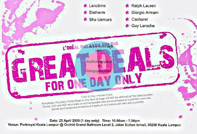 L'Oreal Great Deals 1 Day Only