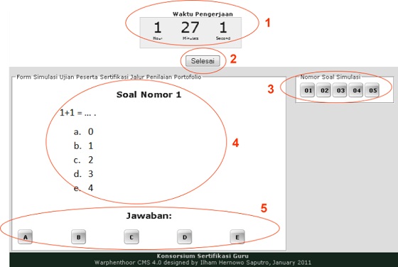 Cara Melakukan Tes Online Sertifikasi Guru (Full Gambar Tutorial)