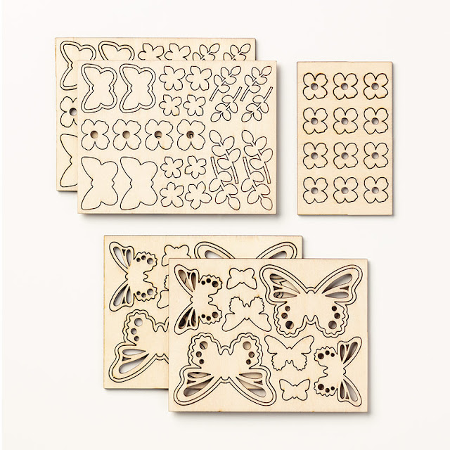 Stampin' Up! Saleabration Butterfly elements