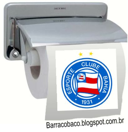 O Novo papel higienico do Esporte Clube Bahia