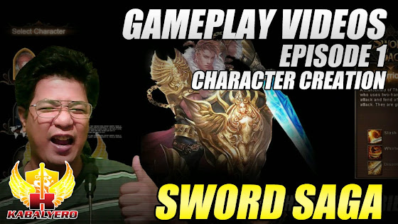 Sword Saga Gameplay Video, Episode 1, Character Creation, Uploaded