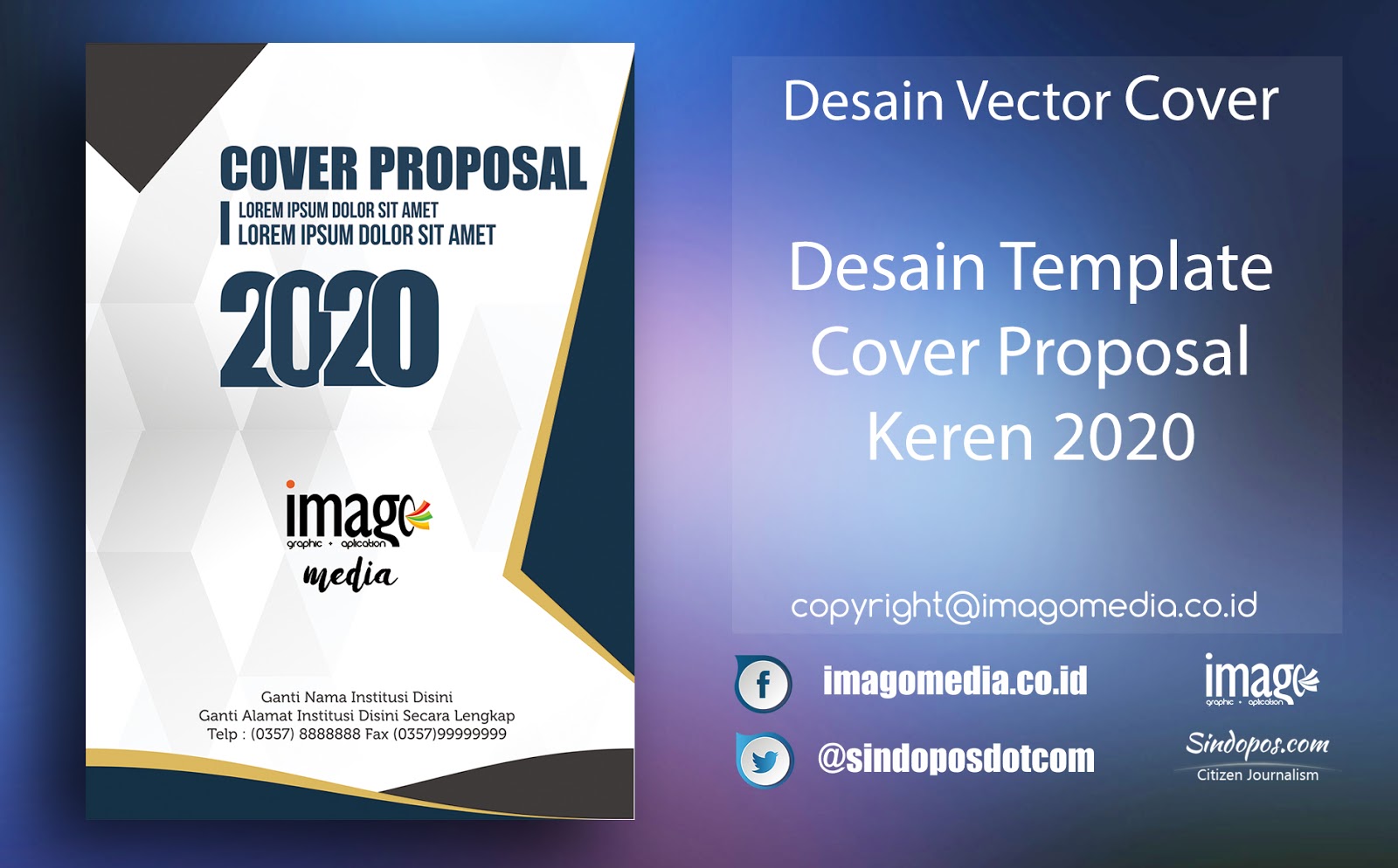  Desain  Template Cover  Proposal Kegiatan Terbaru 2022 