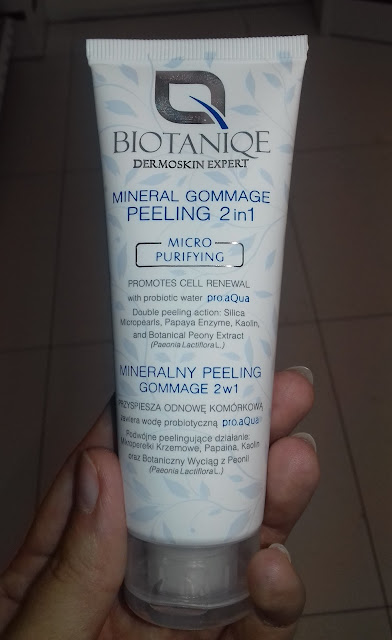 Biotaniqe dermoskin expert mineralny peeling gommage 2 w 1