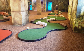  Mini Golf at the Palace Fun Centre in Rhyl