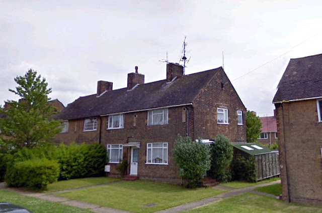 21 Windsmoor Road is the end of terrace house in the center. Whilst serving in the British Army's Royal Corps of Signals John Latter (me!) worked at nearby NATO FSS Stenigot but lived on this RAF station from 1975 until 1978. Ex-wife Janice, and son Jonathan Adam Latter.