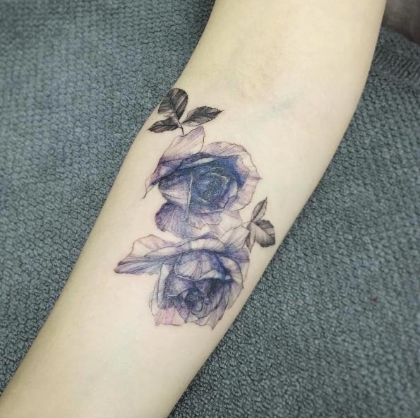Estas lindas rosas